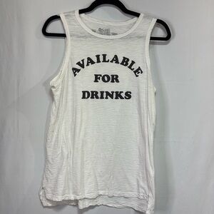 🦷 Original Retro brand black-and-white available for drinks tank top